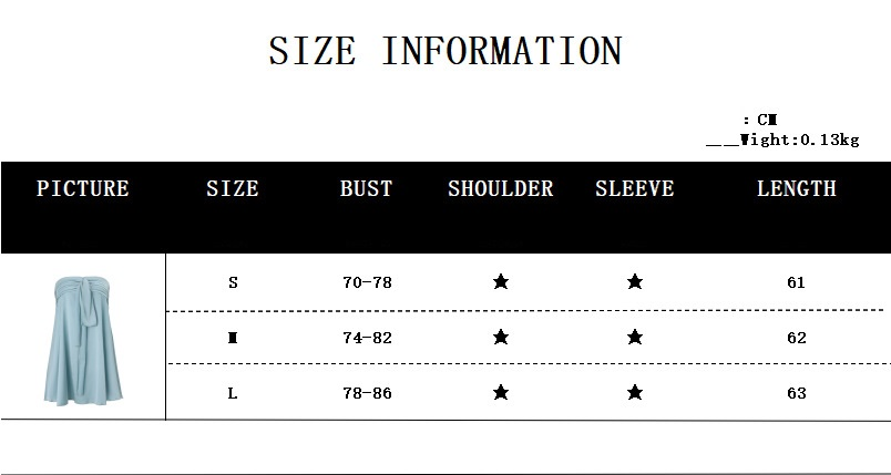 Wholesale Solid Natural Breathable Elegant Satin Strapless Collarless Bowknot Tie Front Mini A-Line Women's Dresses